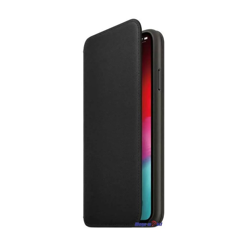 Futrola iPhone XS Max Leather Original black flip